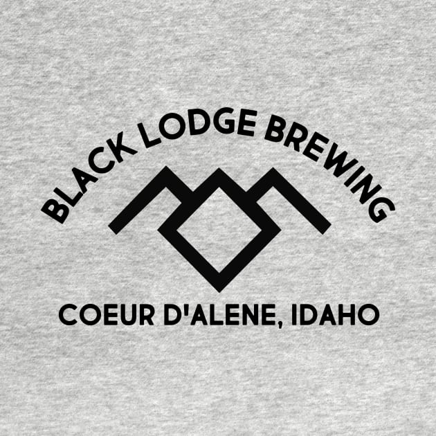 Black Lodge Symbol of Owl Cave by Black Lodge Brewing Co.